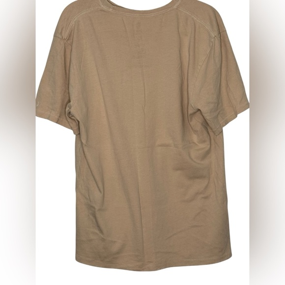 Coors Rooted in the West Junk Food Clothing Graphic Tee in Tan Unisex L XL - Picture 3 of 5